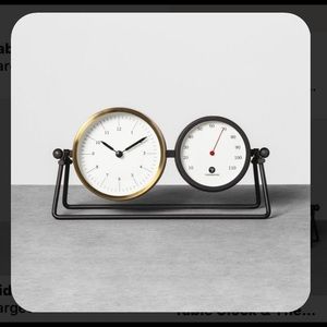 ❌SOLD❌Hearth and hand clock and thermometer